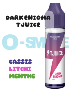 Dark Enigma "Cassis, Litchi, Menthe" 50ml - TJuice