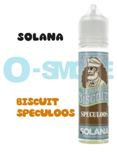 E-liquide La fabrique à biscuit Speculoos Solana