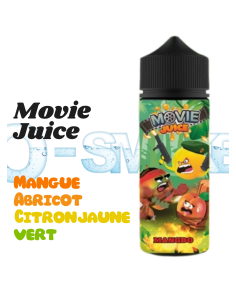 Mangbo "Mangue, Abricot, Citron jaune et vert"- 100ml - Movie Juice by Secret's LAb